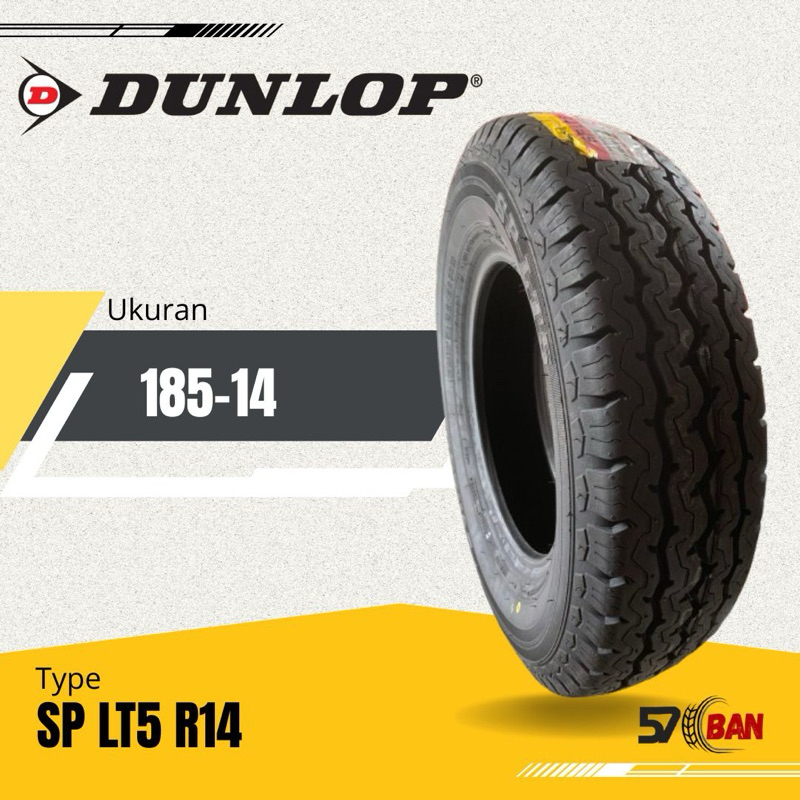 Ban Mobil L300 Dunlop Sp Lt5 ukuran 185 R14