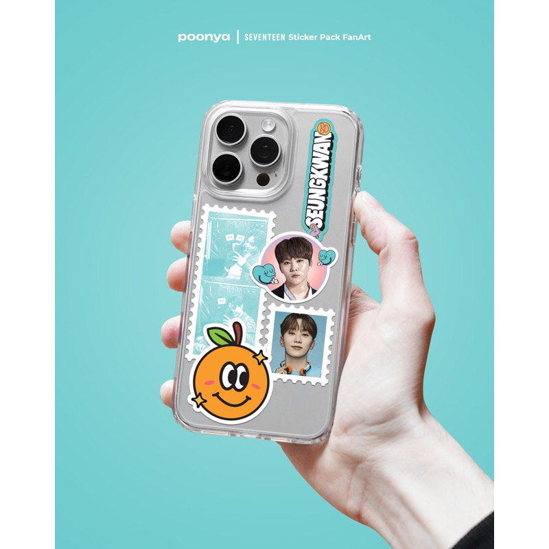 

Phone Sticker Pack Fan art - SEUNGKWAN (SEVENTEEN)