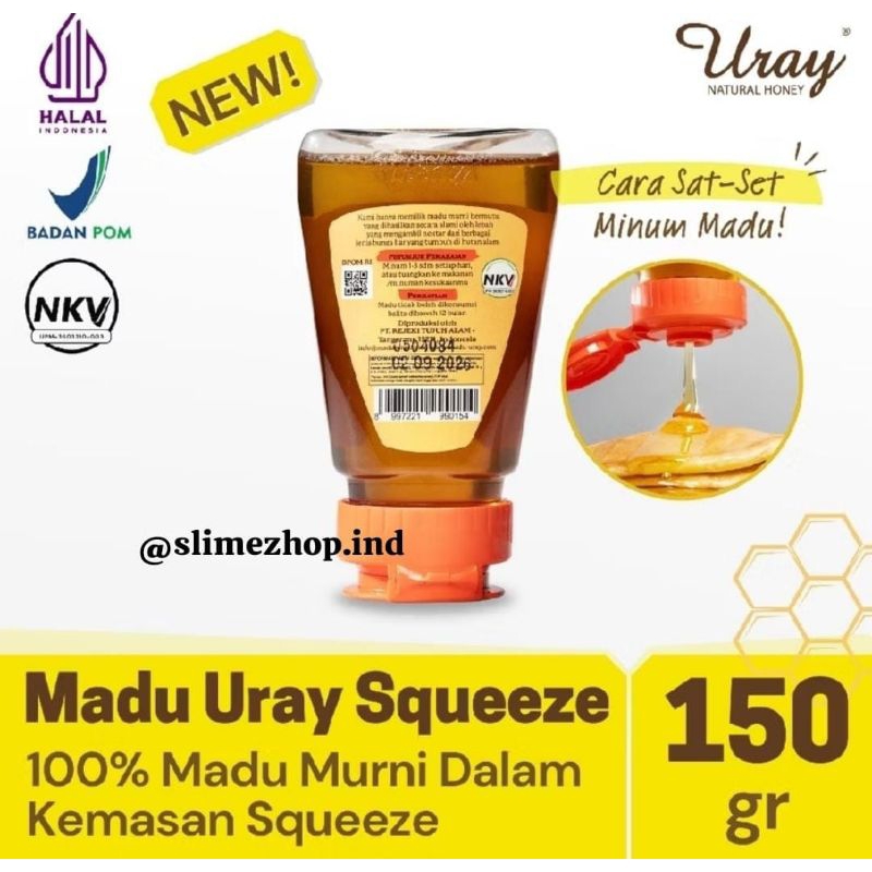 

Madu Uray Grade A + 150gr Madu Asli/ Pure honey