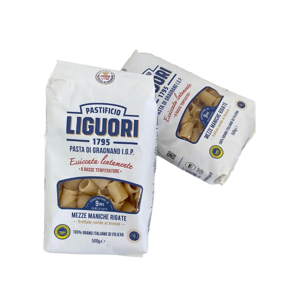

Mezze Maniche Pasta 500gr Pasta di Gragnano