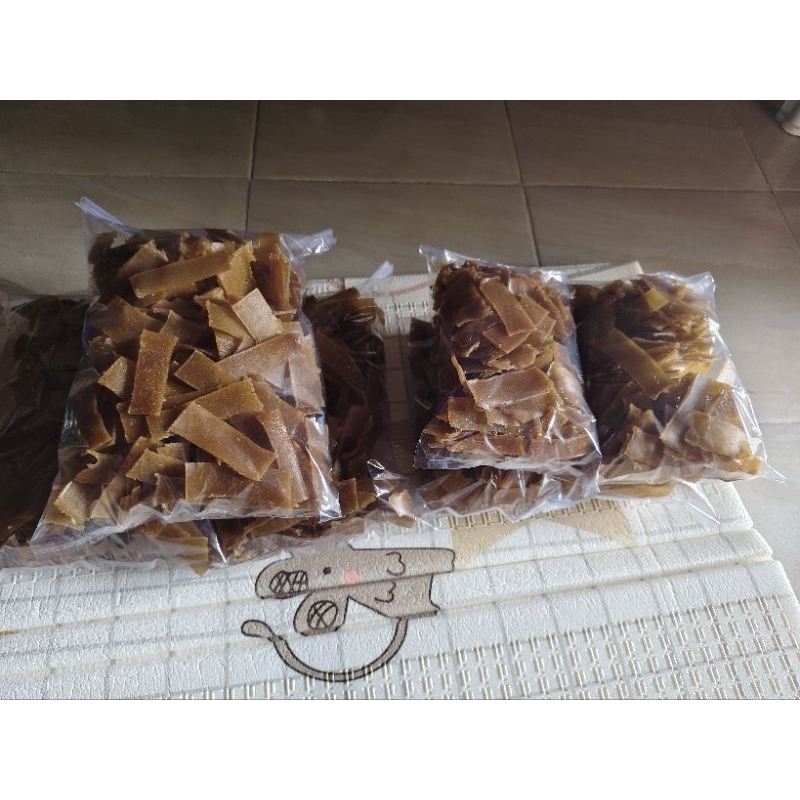 

1kg-500gr krupuk poli mentah madura bentuk persegi panjang super rasa bawang asli madura