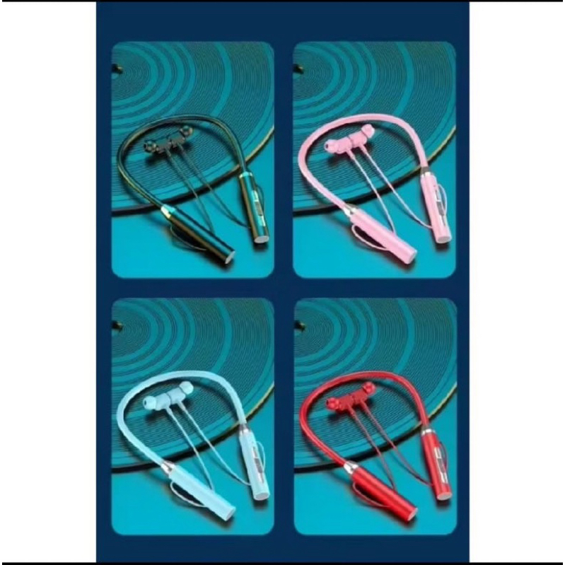 YENYEN_ATK Headset Bluetooth sport Neck 9D Surround Headset Olahraga Tahan Keringat