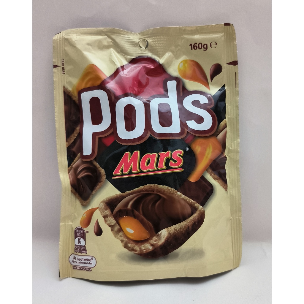 

PODS MARS - TWIX - SNICKERS 160 GR | CHOCOLATE WAFER SNACK | AUSTRALIA - PODS MARS