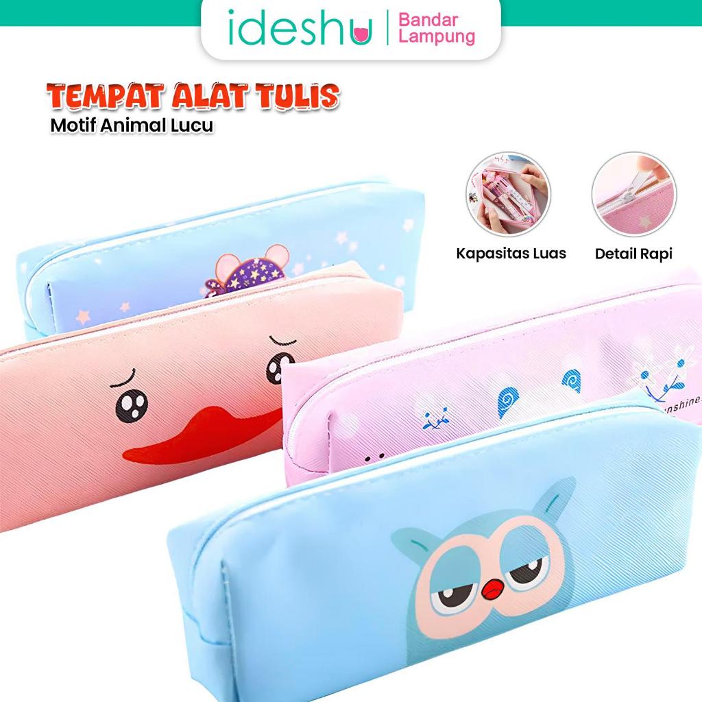 

Tas Pensil Motif Animal Bahan PU Fashion Korea 300