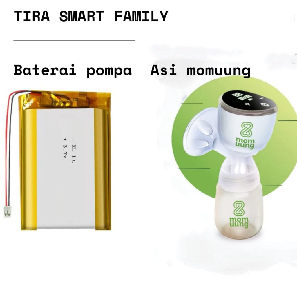 BATERAI POMPA ASI MOM UUNG SINGLE ORIGINAL