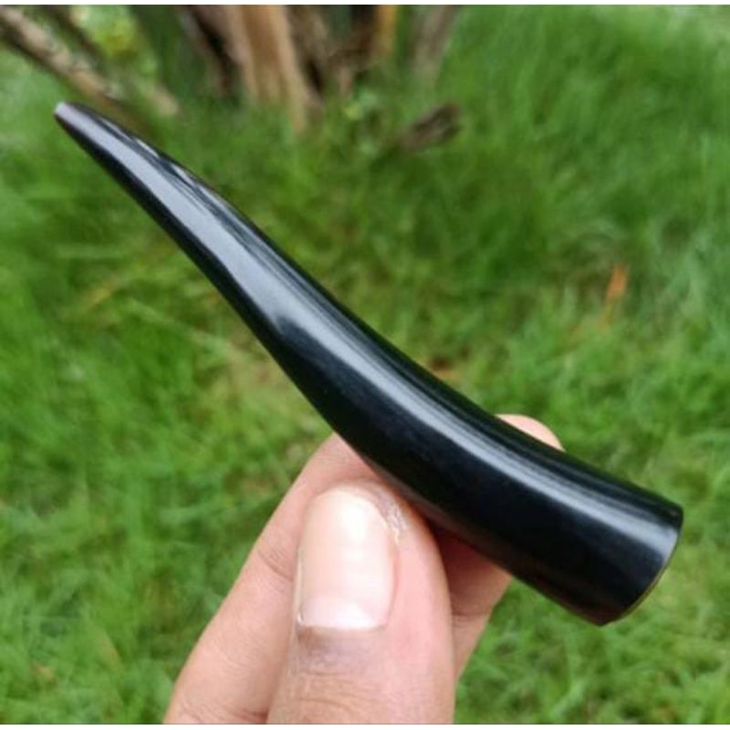 Once rokok pipa cangklong PADUTAN kayu kelor hitam lengkung