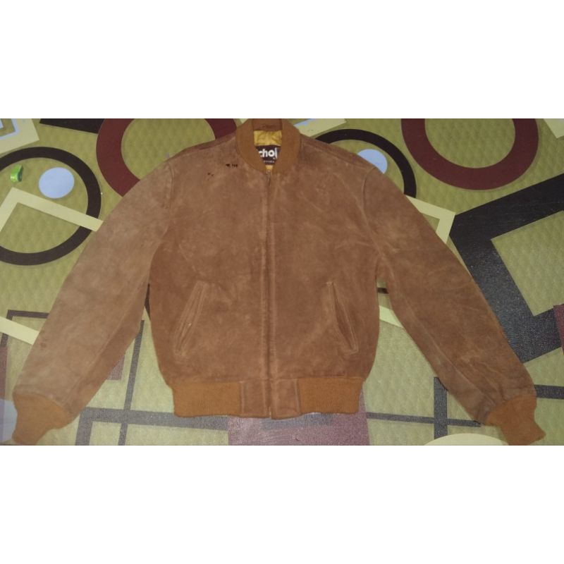 SCH0TT N.Y.C JACKET KULIT SUEDE