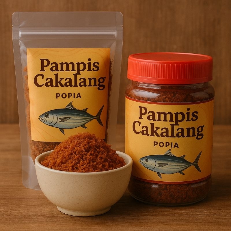 

Pampis Cakalang Popia Asli Manado 250g