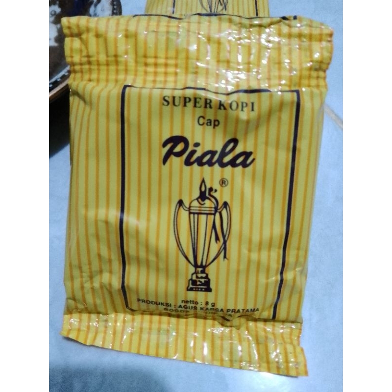 

kopi piala per pak isi 20 sachet kopi piala Bogor produksi Agus karsa Pratama