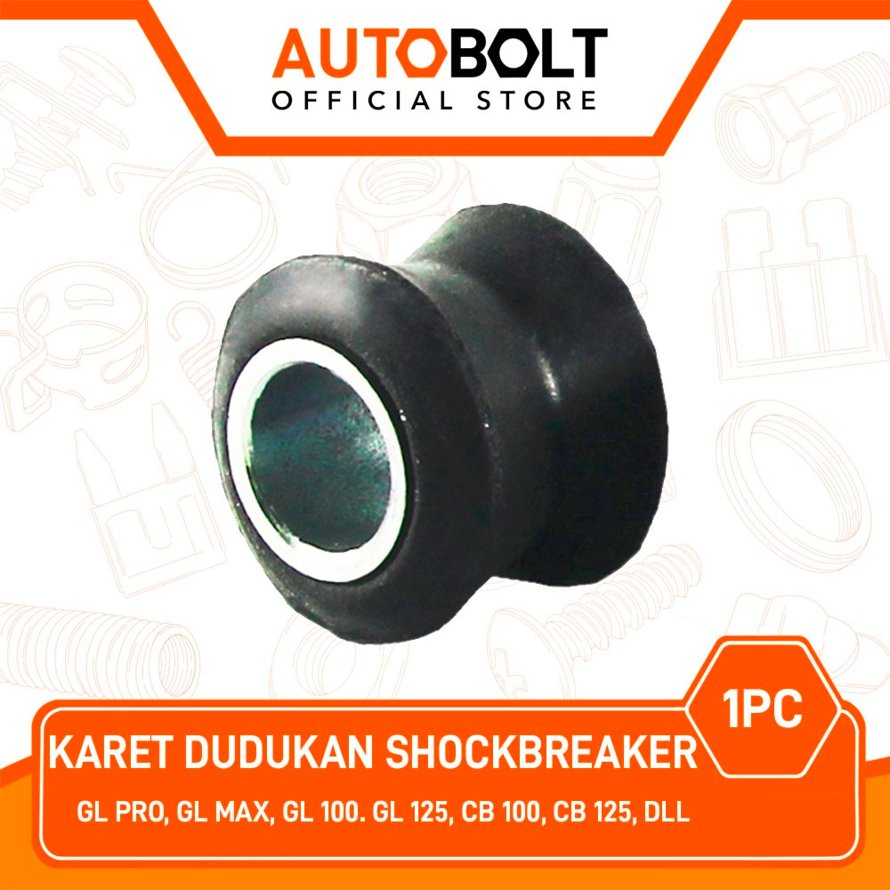 Karet Dudukan Lengkap GL Pro Max 100 125 & CB 100 & Tiger Old Revo & Verza & Thunder 125 250 & Neote