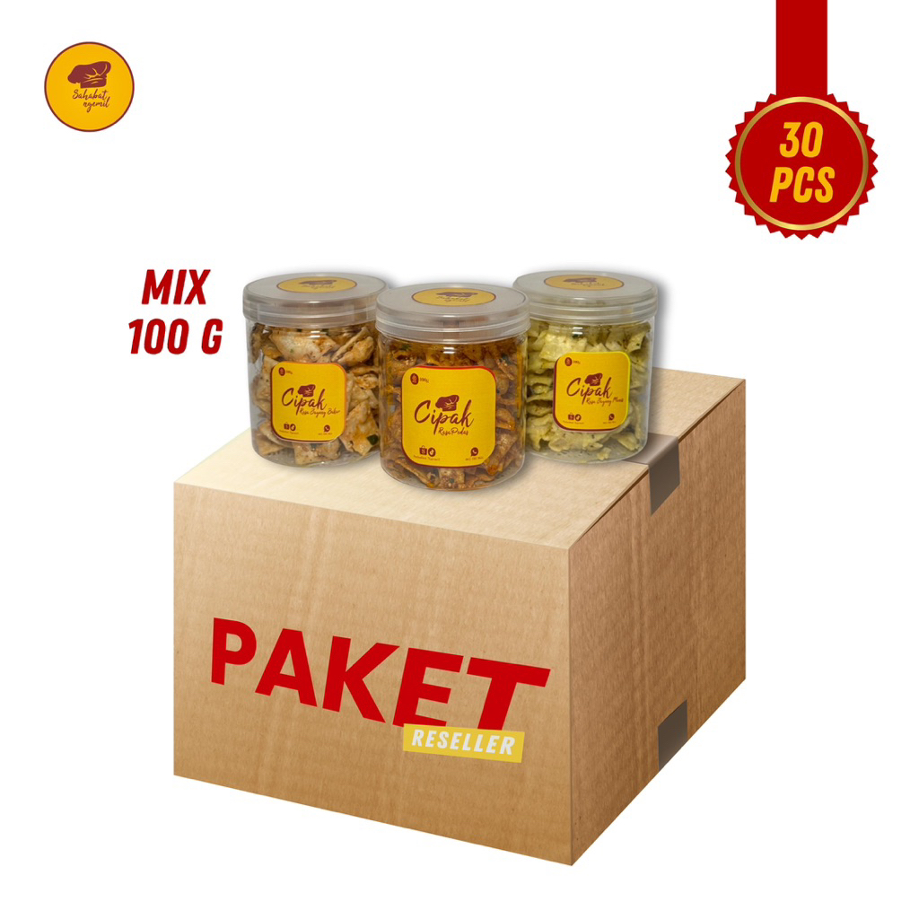 

Cipak Renyah Paket Reseller 100g