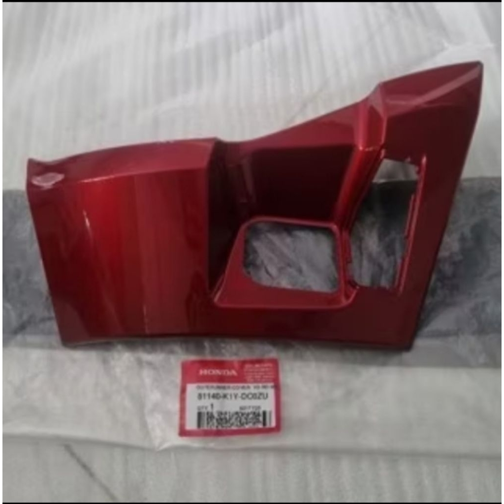 81140K1YDC0ZU Outer inner cover kantong PCX 160 roadsync merah maroon 2025 ORI AHM