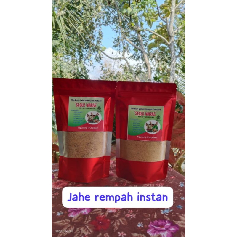 

JAHE REMPAH INSTAN PLUS MACAM RIMPANG & HERBAL 185 GR