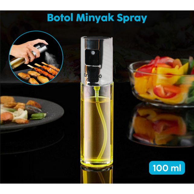

Botol Minyak Spray Kaca 100ml / Bottle Kecap Asin Dapur Semprot 100 ml / Botol Minyak Semprot Kaca Serbaguna