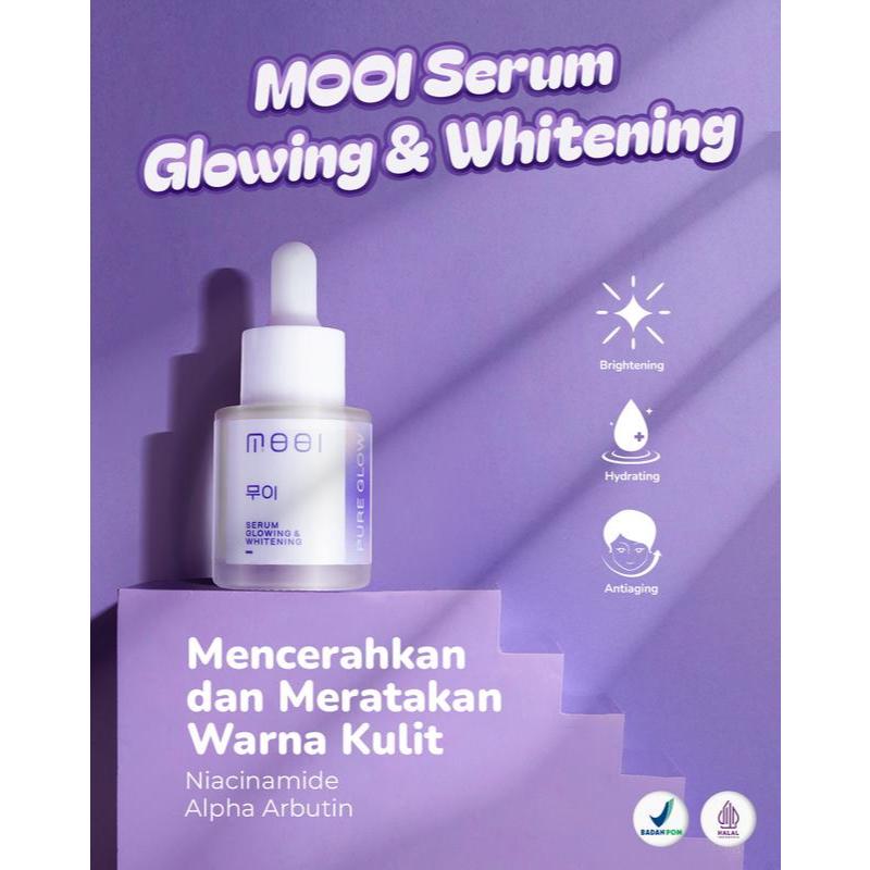 Mooi Pure Glow Serum - Serum Korea Pencerah Wajah (100% ORIGINAL BPOM)