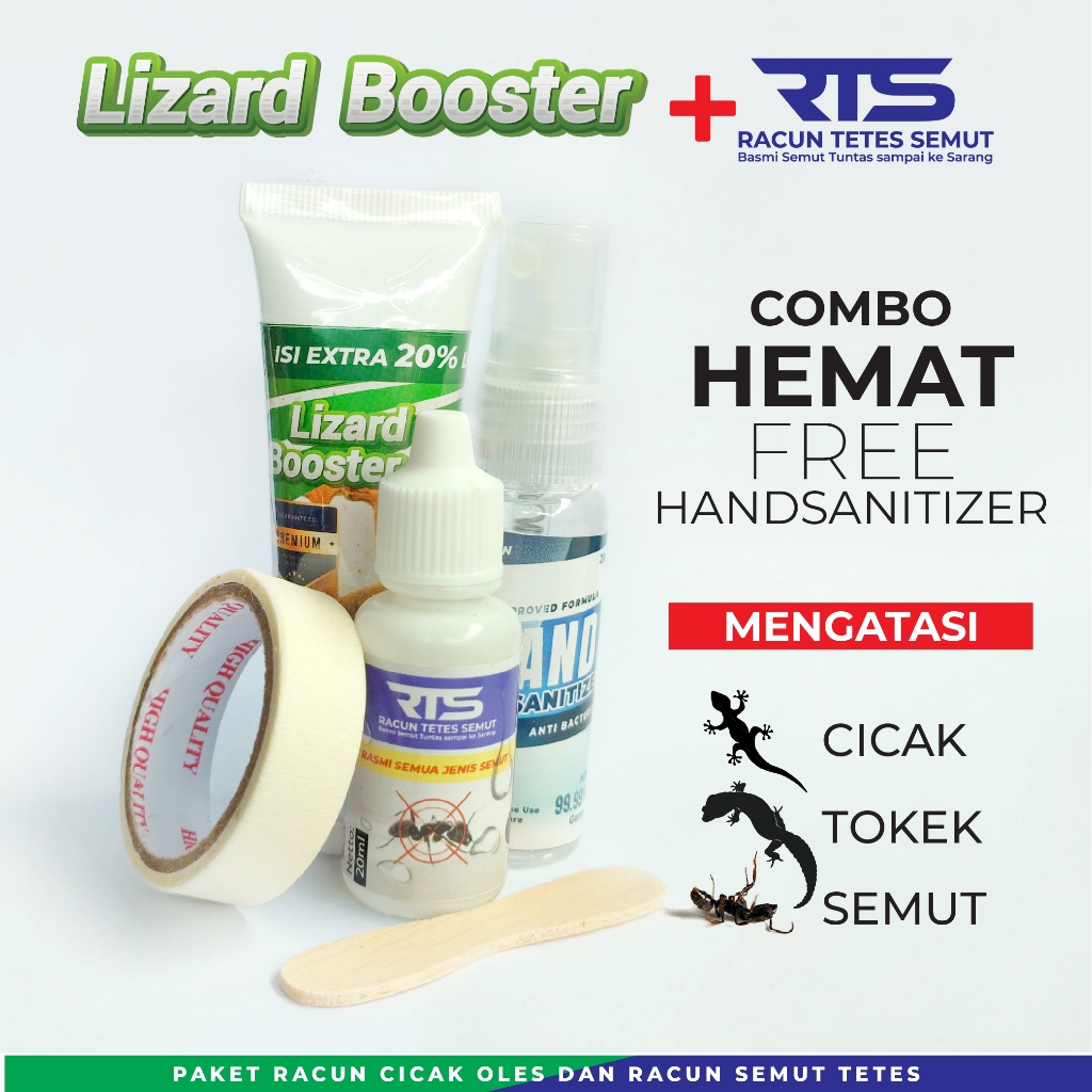 Gel Cicak & Gel Semut Tetes Racun Cicak Ampuh dan Racun Pembasmi Semut Sampai ke Sarang