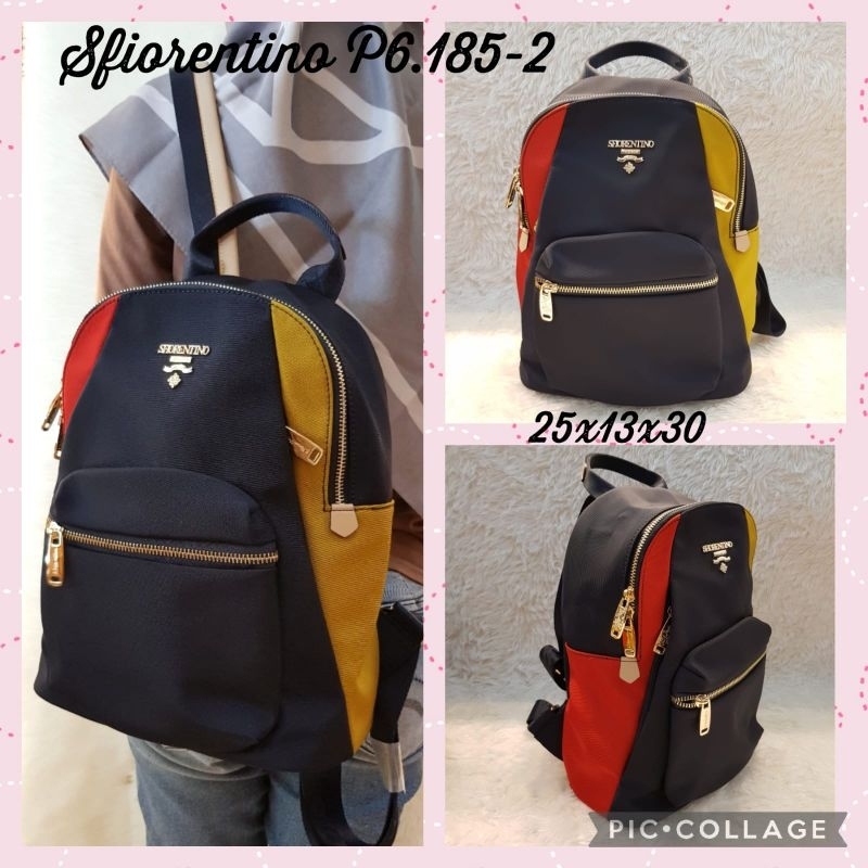 S Fiorentino Ransel Mini/Kecil - Formal/Casual Bahan Kanvas Premium