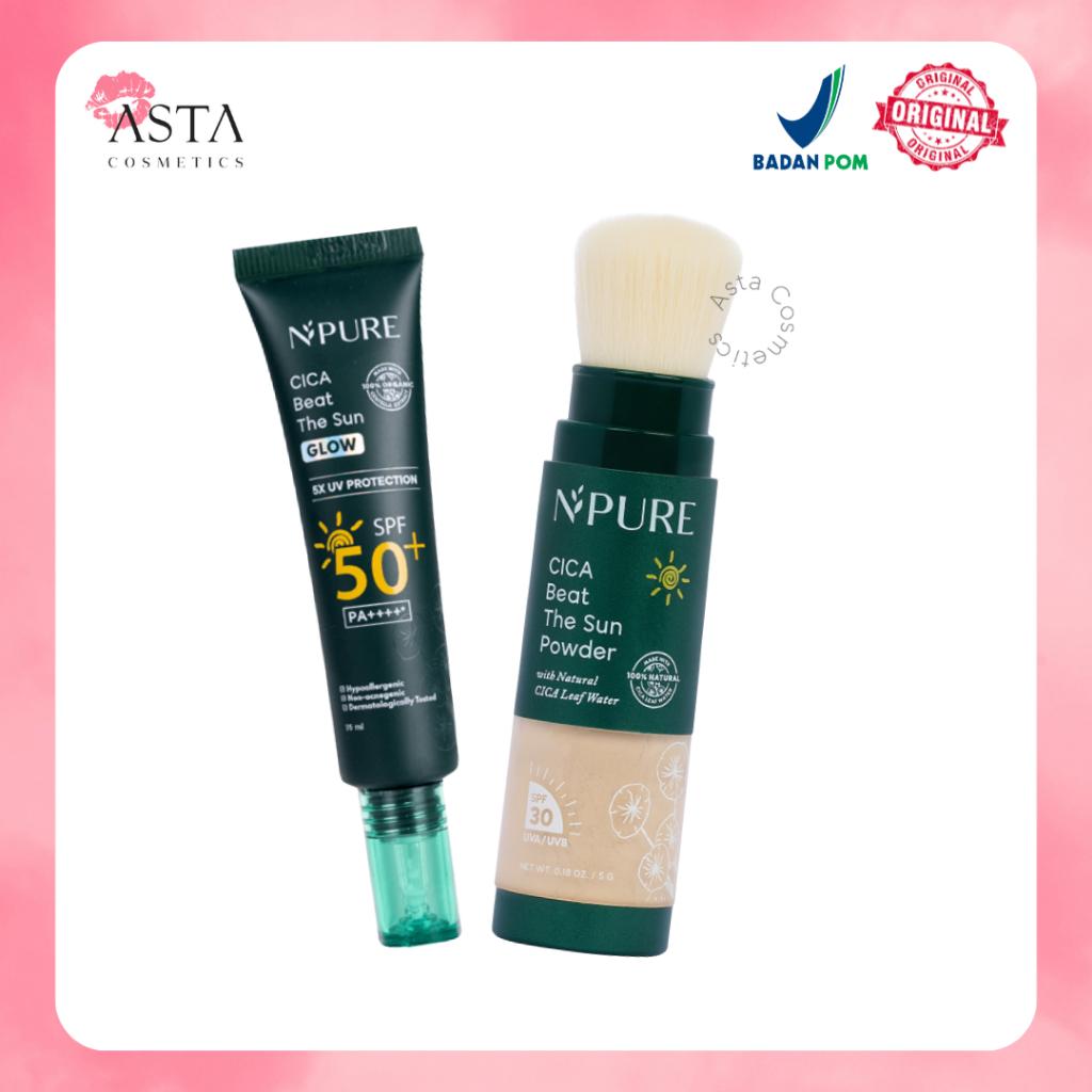 NPURE Sunscreen Powder Cica Beat the Sun Powder & Sun