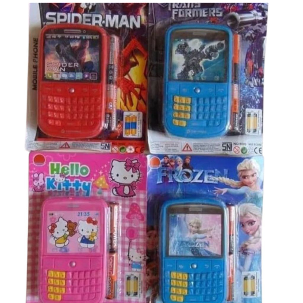 mainan hp bb bunyi hp bb lucu hp