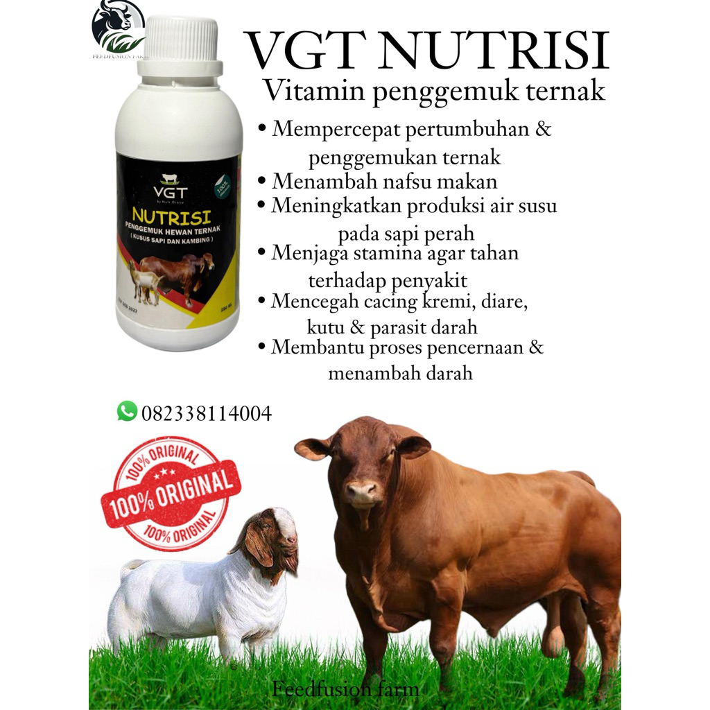 VGT NUTRISI VITAMIN SAPI