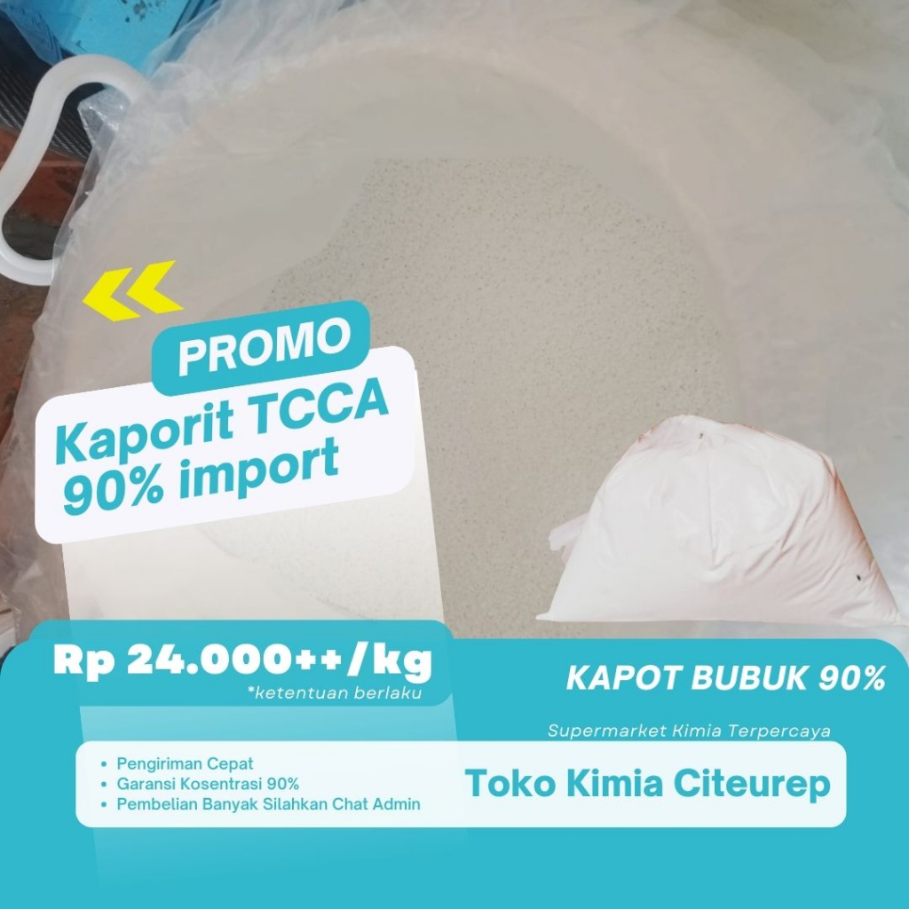 kaporit Powder Penjernih Air Sumur 1kg
