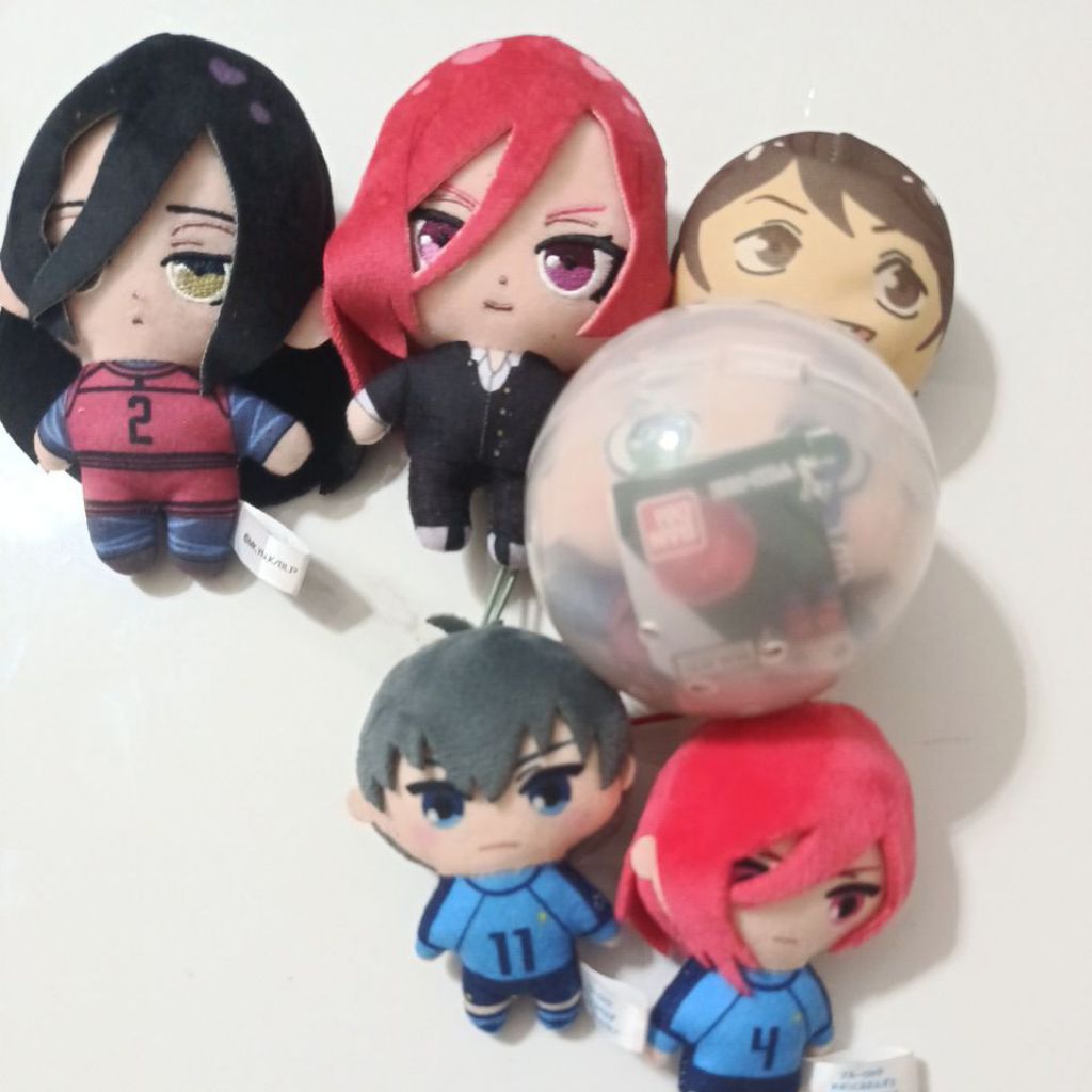 Boneka anime BLUELOCK Chigiri aryu isagi haikyuu omanju oikawa