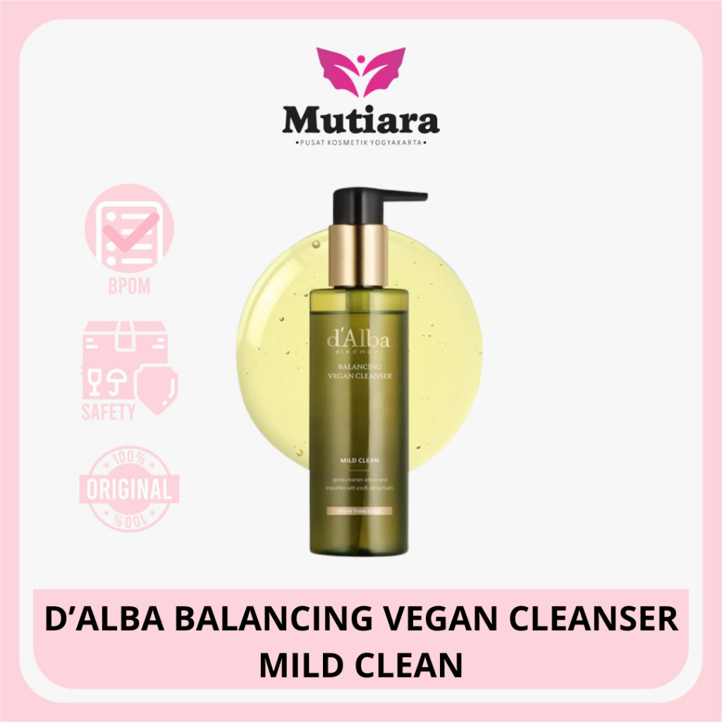 D’ALBA BALANCING VEGAN CLEANSER MILD CLEAN