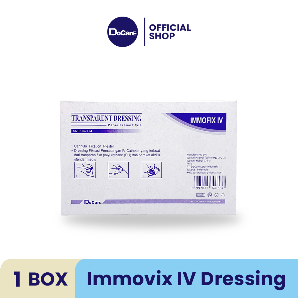 IMMOFIX IV Dressing Tranparent Film