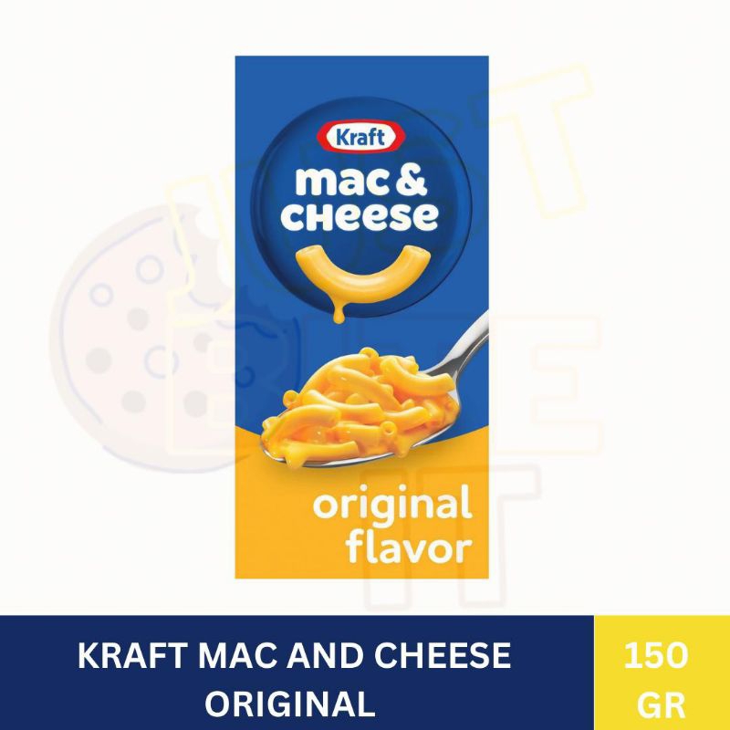 

KRAFT MAC AND CHEESE ORIGINAL 150 GR - PASTA MACARONI SAUS KEJU KRAFT 150 GR