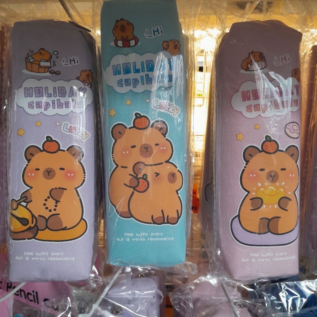 

Pensil Case Capibara Tempat Pensil Resleting Murah 7655