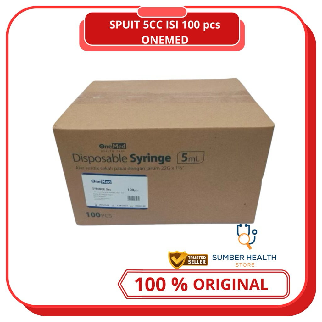 Spuit 5CC Onemed / Syringe 5cc