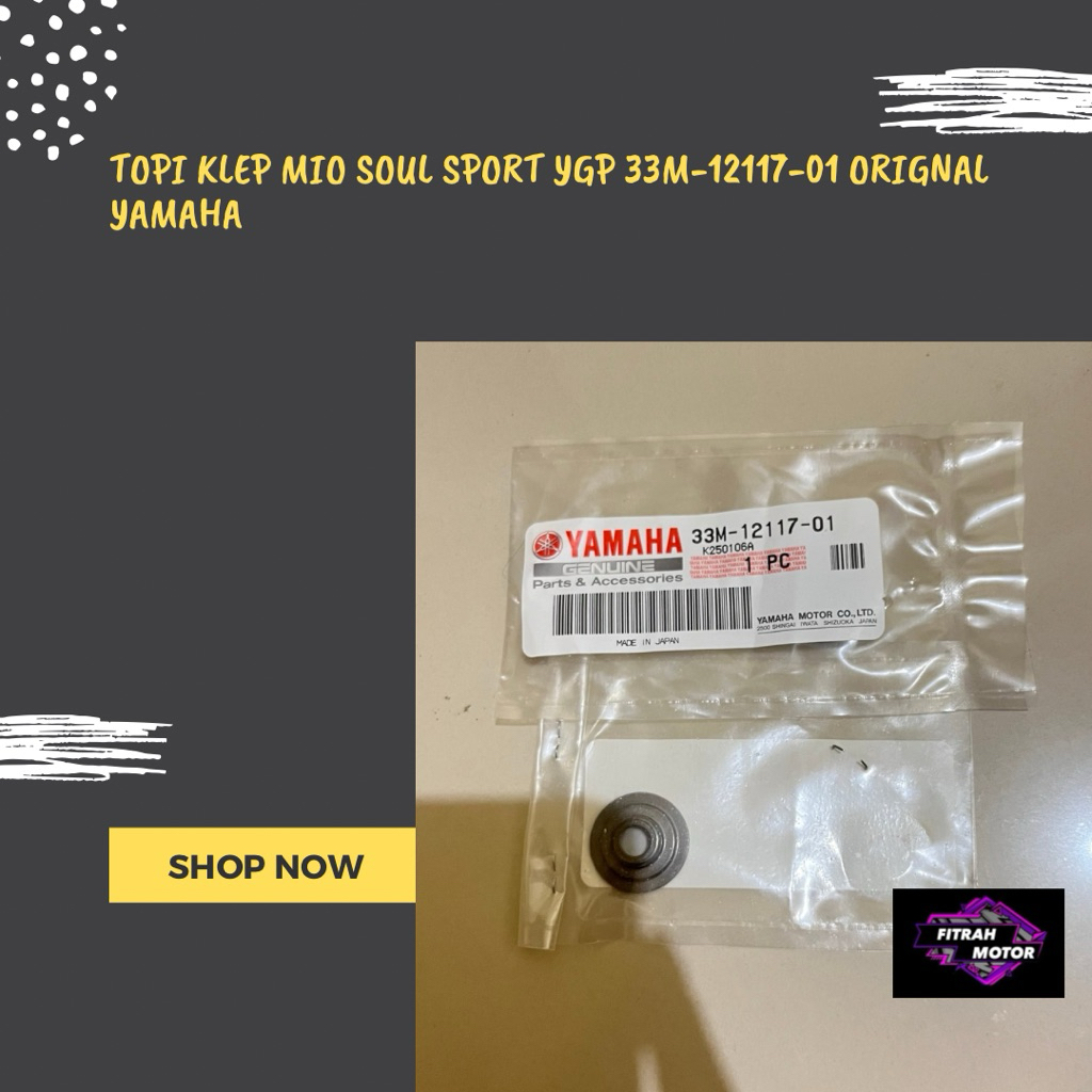 TOPI KLEP MIO SOUL SPORT YGP 33M-12117-01 ORIGNAL YAMAHA
