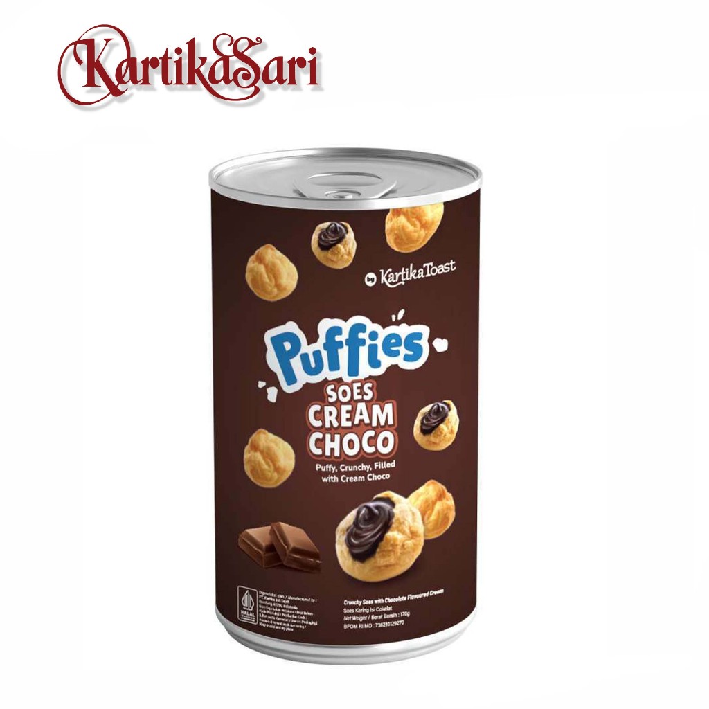 

Puffies Chocolate Can 124Gr