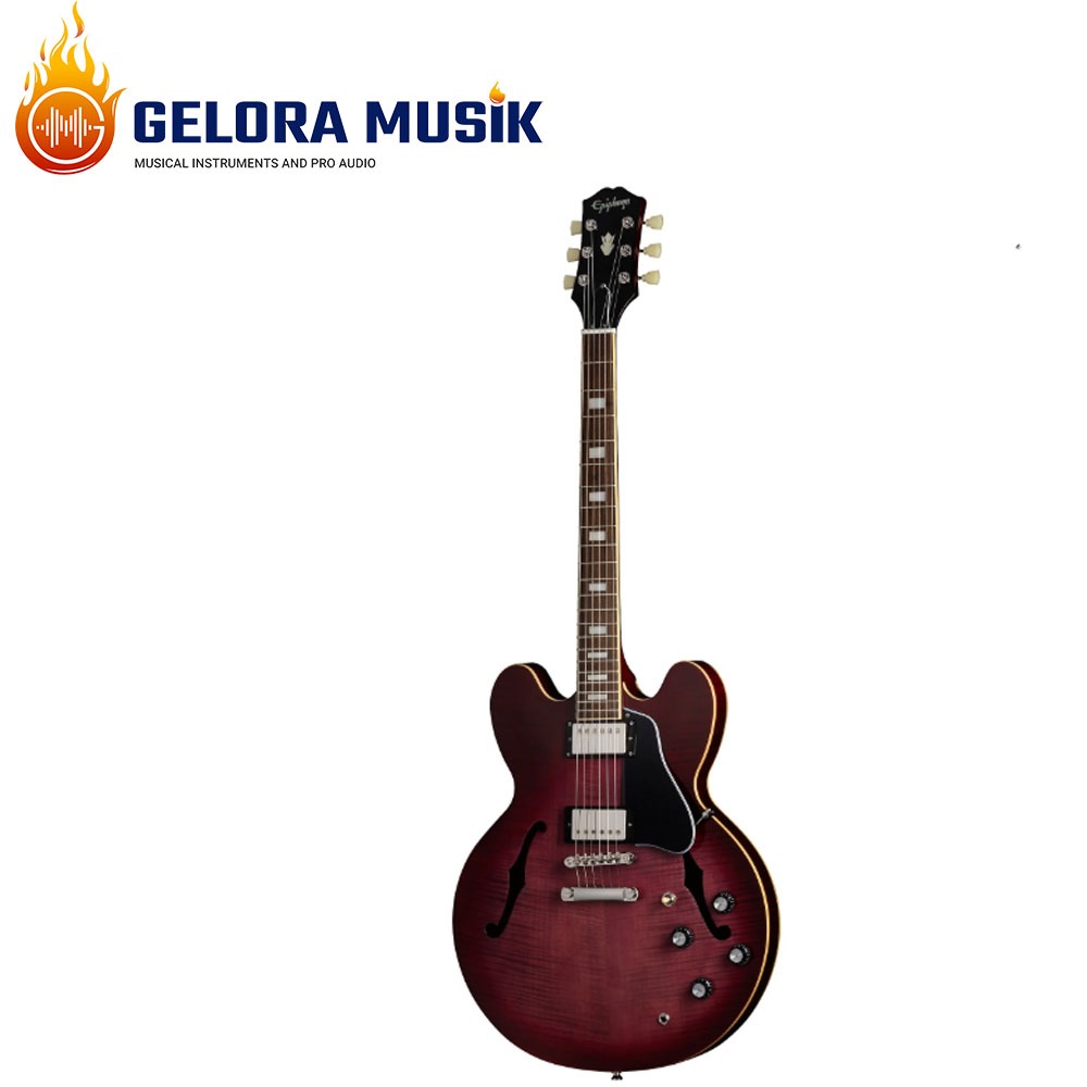 Gitar Elektrik Epiphone ES-335 Figured Purple Burst EIES335FPRBNH3