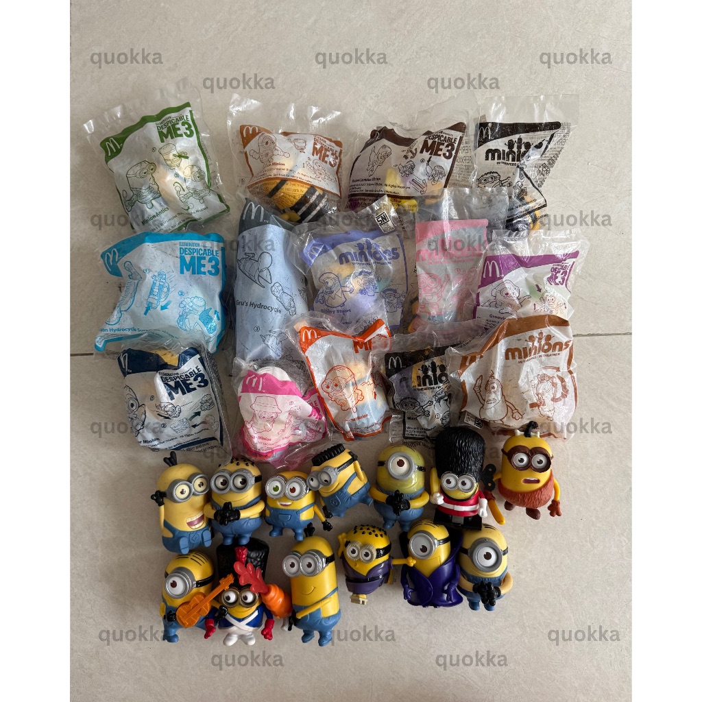 MINIONS MAINAN HAPPY MEAL