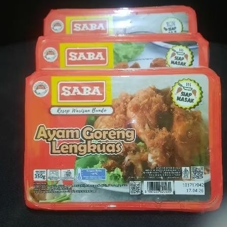 saba ayam goreng lengkuas