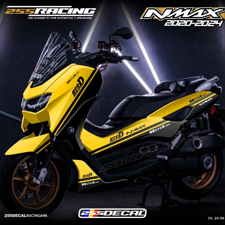 Stiker NMAX NEW 2020 2021 2022 2023 2024 Full body Fullblok - Decal Sticker Nmax  Tahun 2020 2021 20