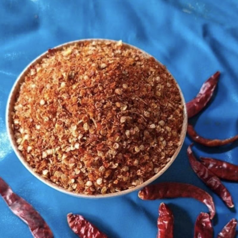 

Cabe Bubuk Kasar 500gram – Pedas Alami dari Cabai India