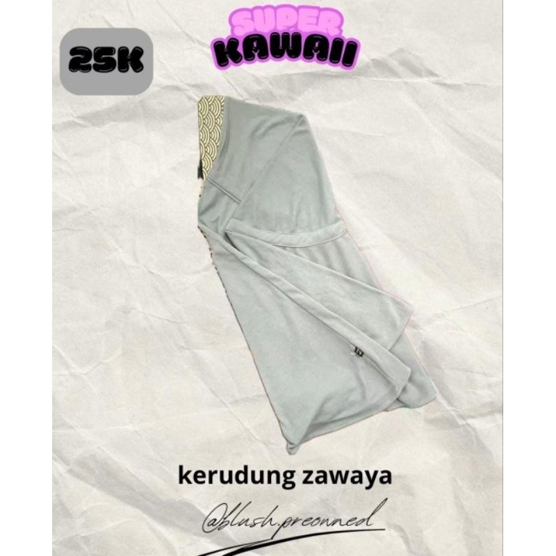 preloved krudung , hijab wanita, kerudung zawaya