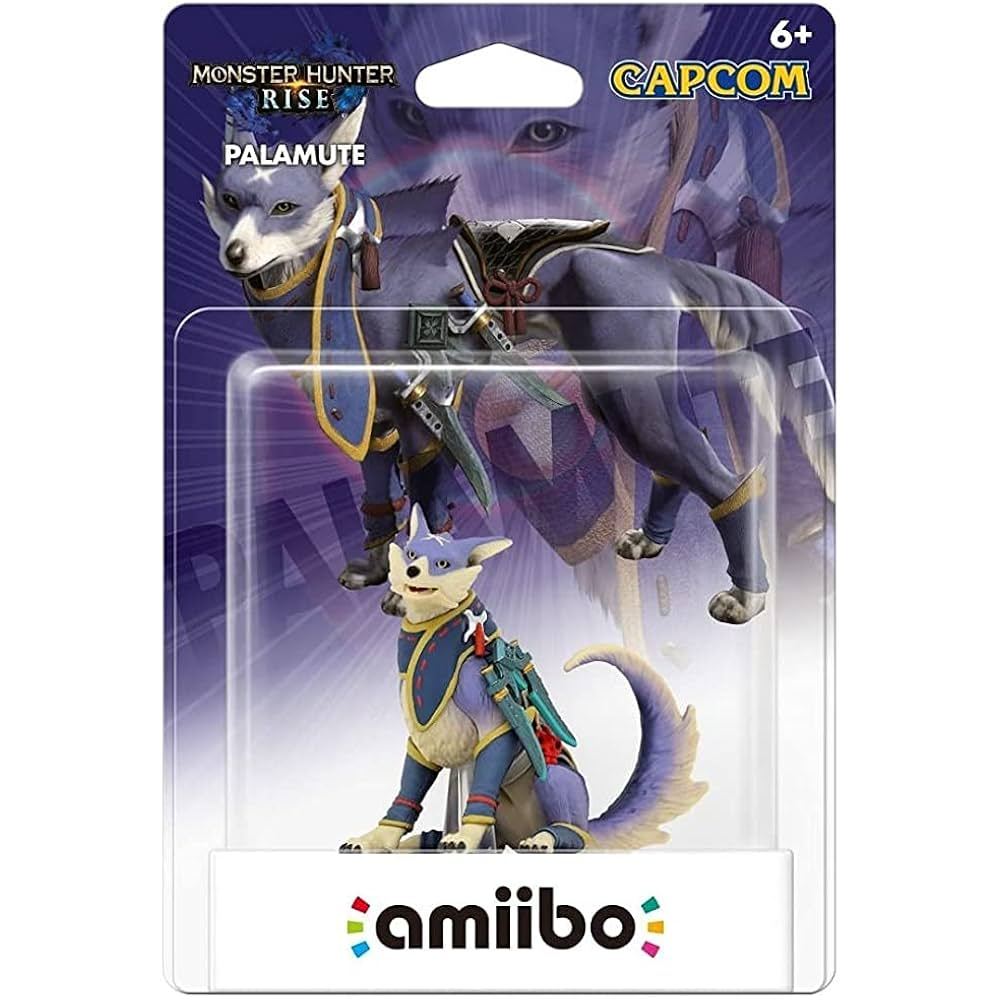Amiibo Monster Hunter Rise | Palamute Figure