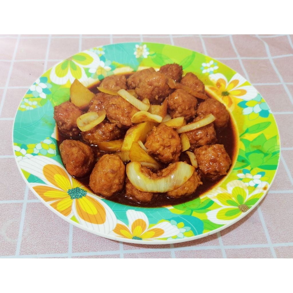 

Bistik Bola-Bola Ayam 15 bh+Kentang