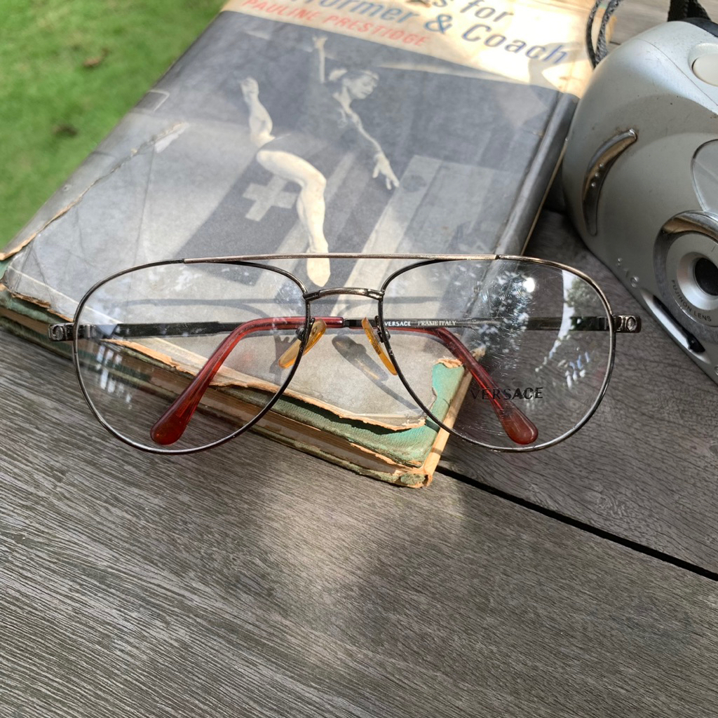 Kacamata Vintage Aviator Vers*ce (New Old Stock)