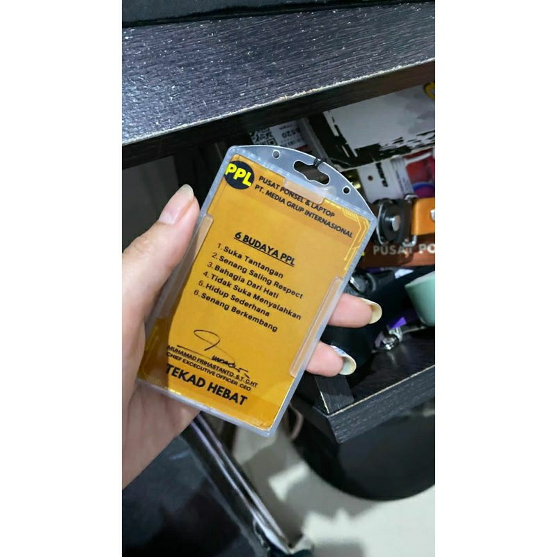 

ID Card Lanyard Bening