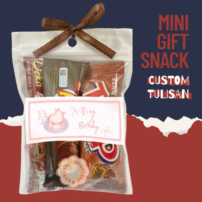 

Mini Gift Snack – Brown 2 | Kado Estetik Murah | Bisa Custom Tulisan