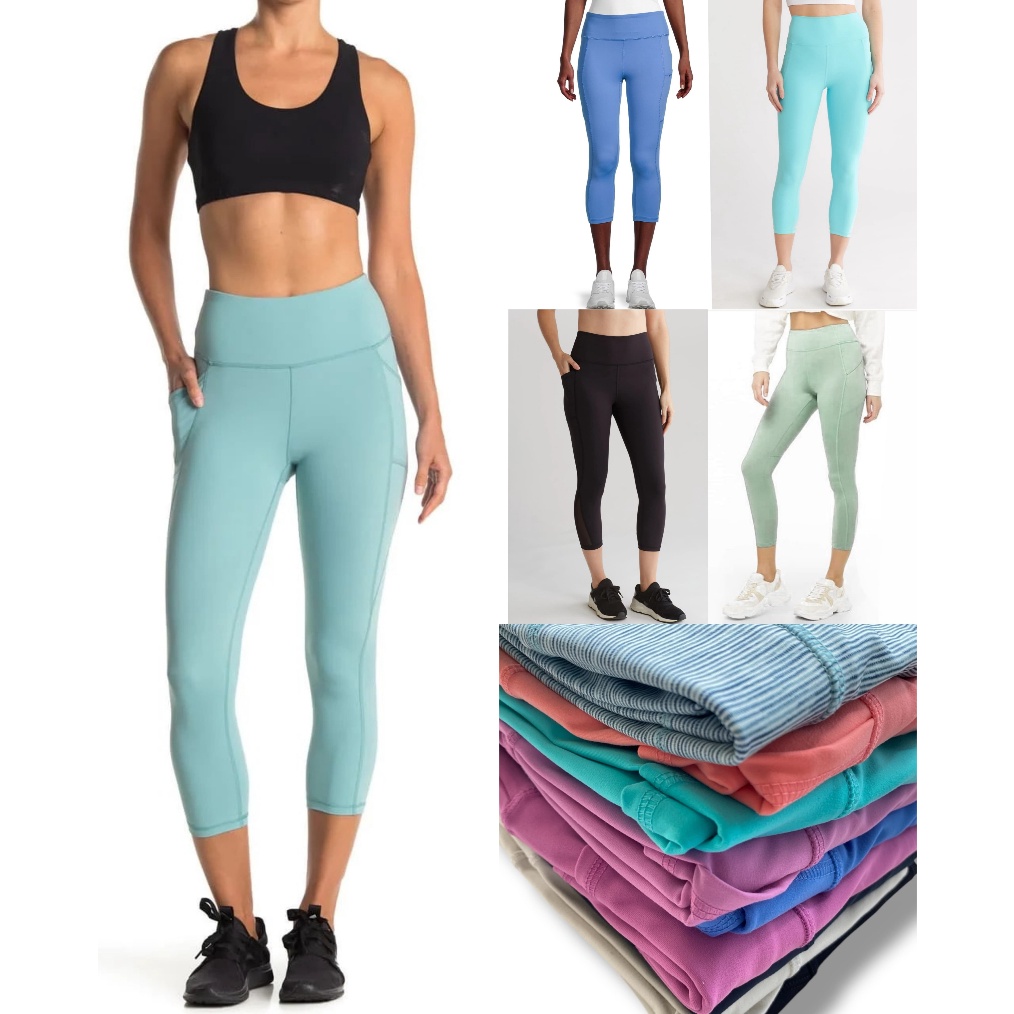 KODE N19F Legging Gottex Side Pocket Capri Leggings 78  785