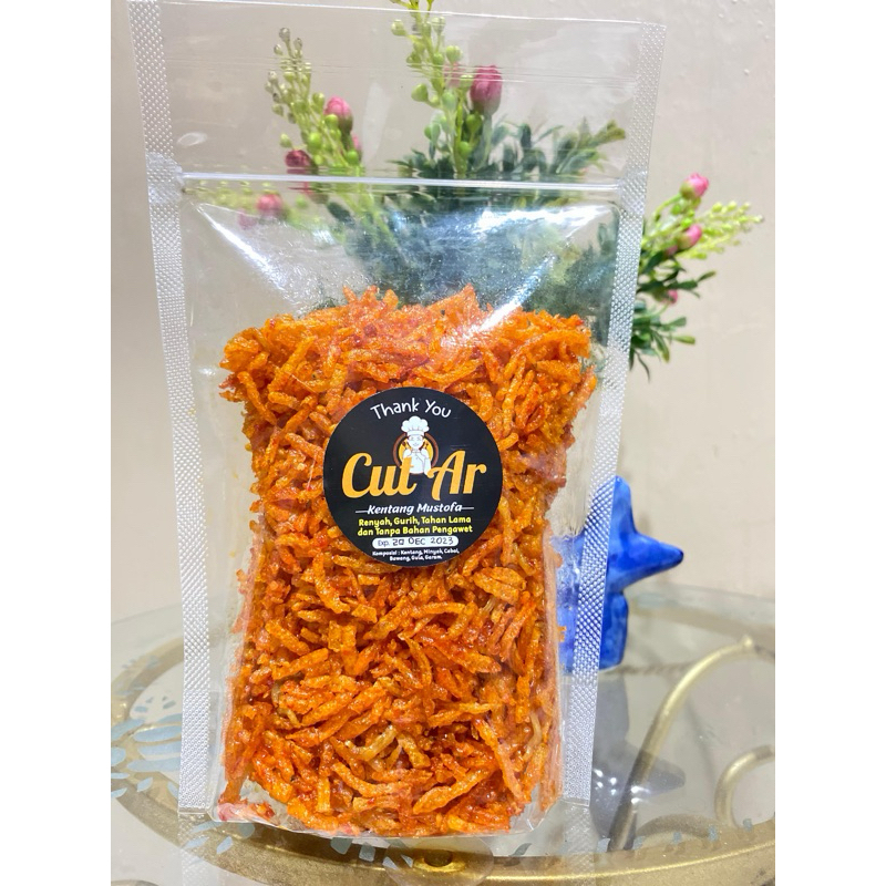 

Sambal Kentang Mustofa/ Keripik Kentang Pedas Manis/ Keripik Kentang Custom