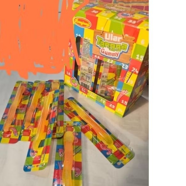 

Permen Lunak Gummy Ular Tangga isi 30 pcs
