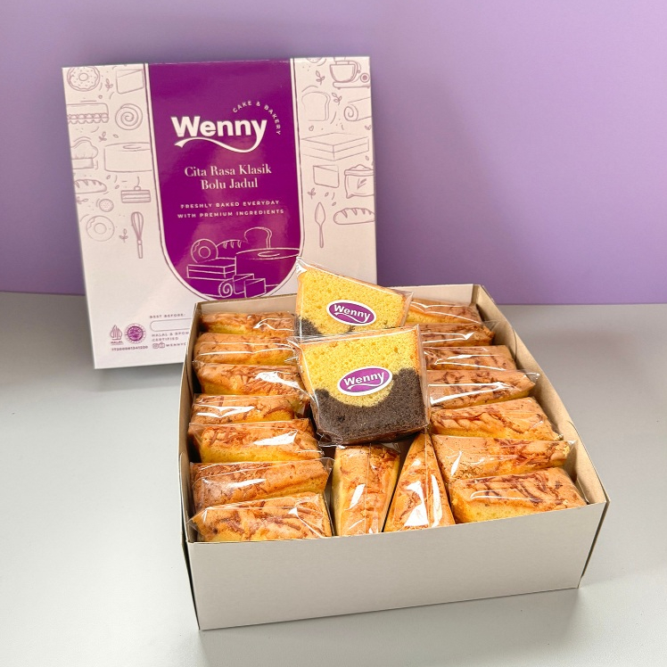 

Wenny Cake - Kue Bolu Jadul Potongan Isi 20