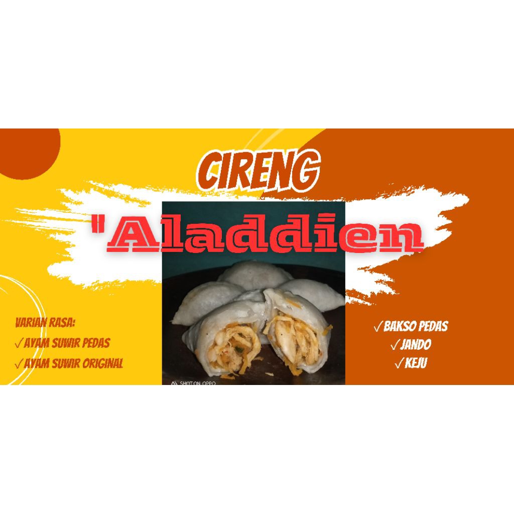 

CIRENG ISI AYAM SUWIR ORIGINAL/5 varian rasa/isi 5 pcs.