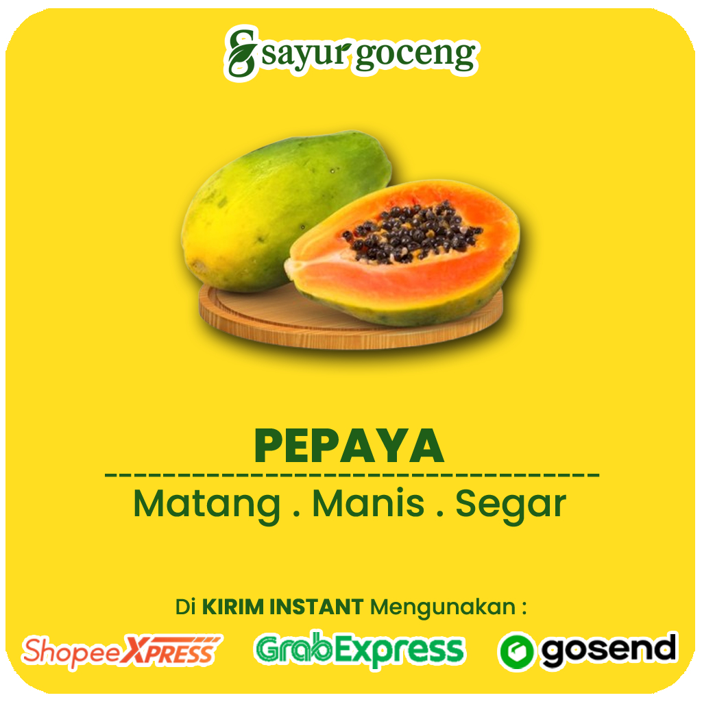 

Pepaya Segar Manis dan Lembut, Camilan Sehat dan Bergizi untuk Keluarga – Sayur Goceng Palembang